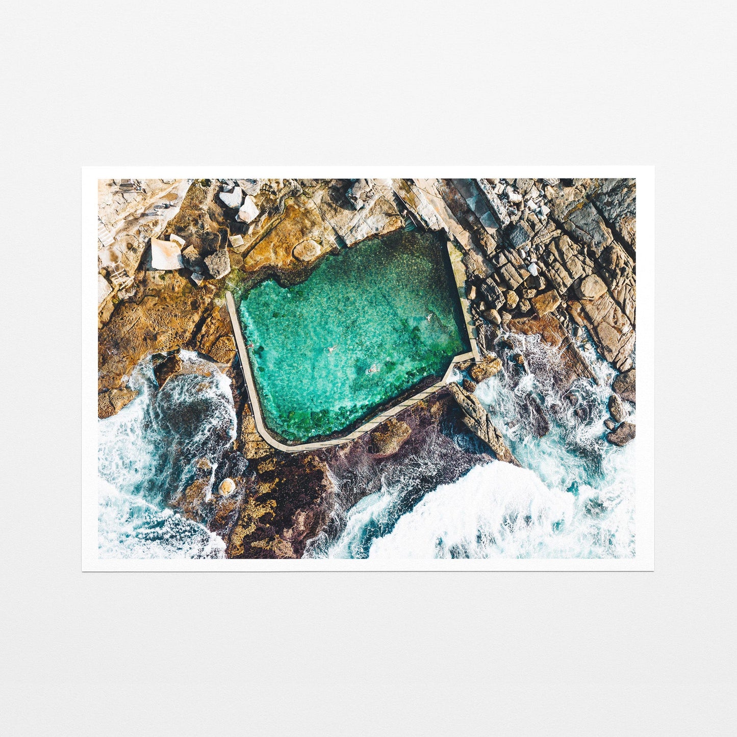 Mahon Pool fine art paper print