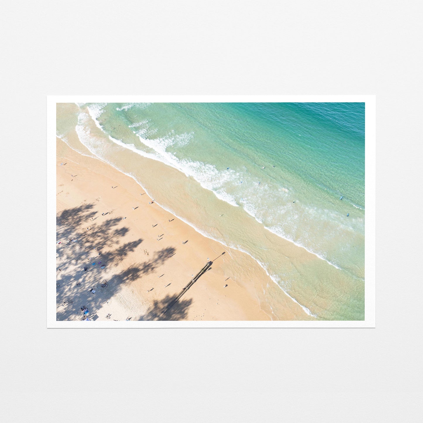 Manly Beach fine art paper print