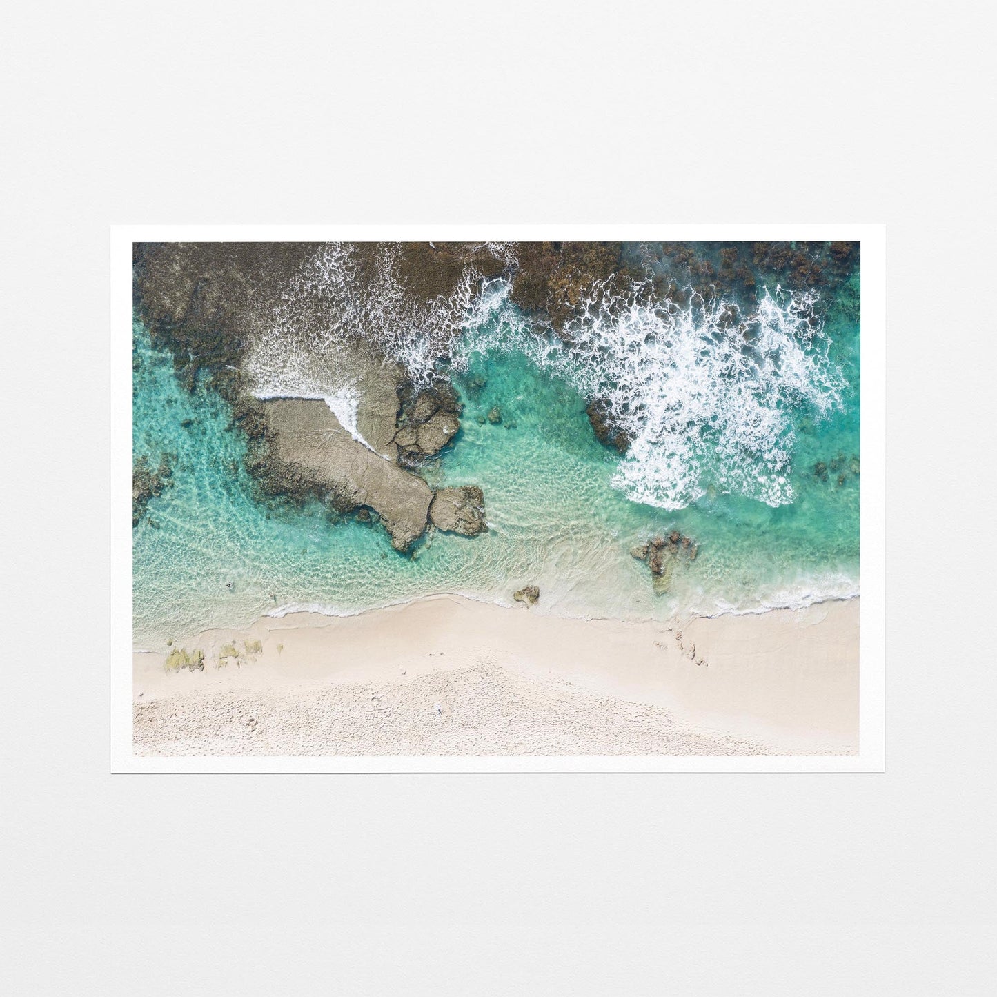 Yallingup aerial fine art paper print