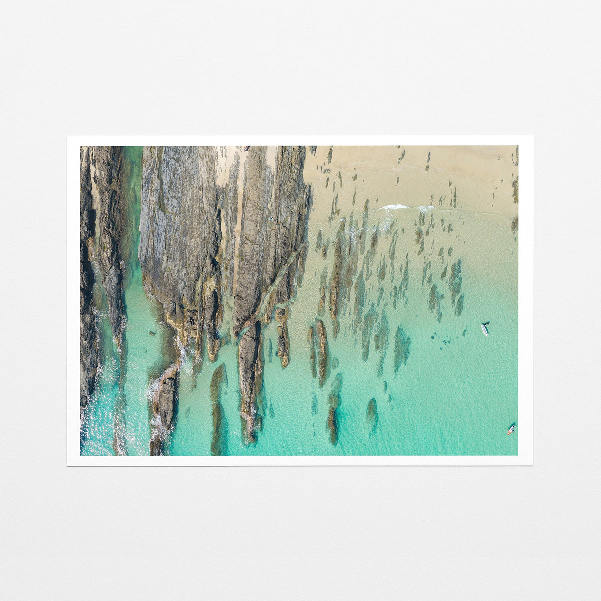 Snapper Rocks reef pattern fine art paper print
