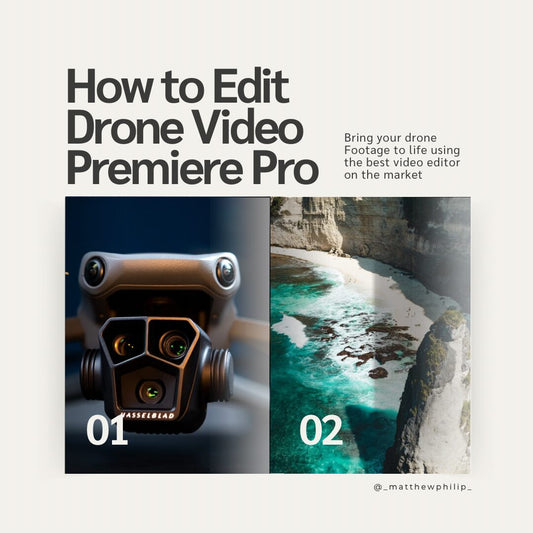 How to edit drone video in Premiere Pro