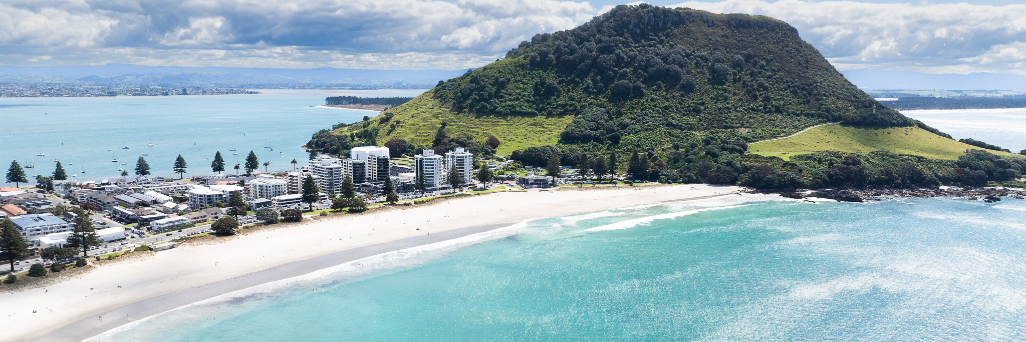 Mount Maunganui Beach Canvas Art New Zealand