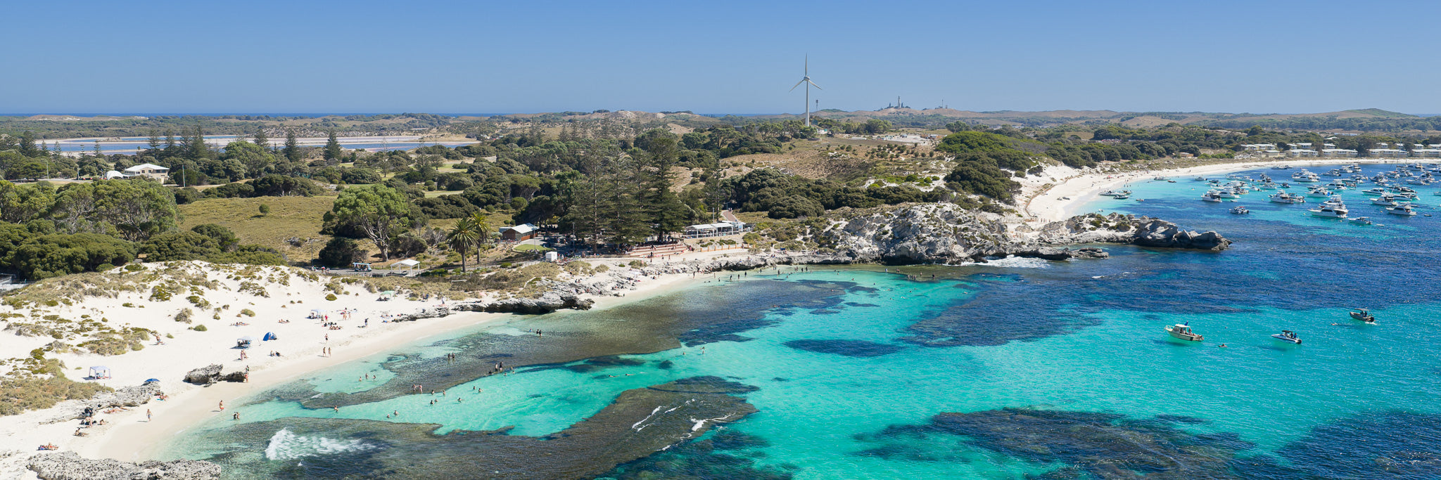 Salmon Bay Canvas Art Rottnest Island WA