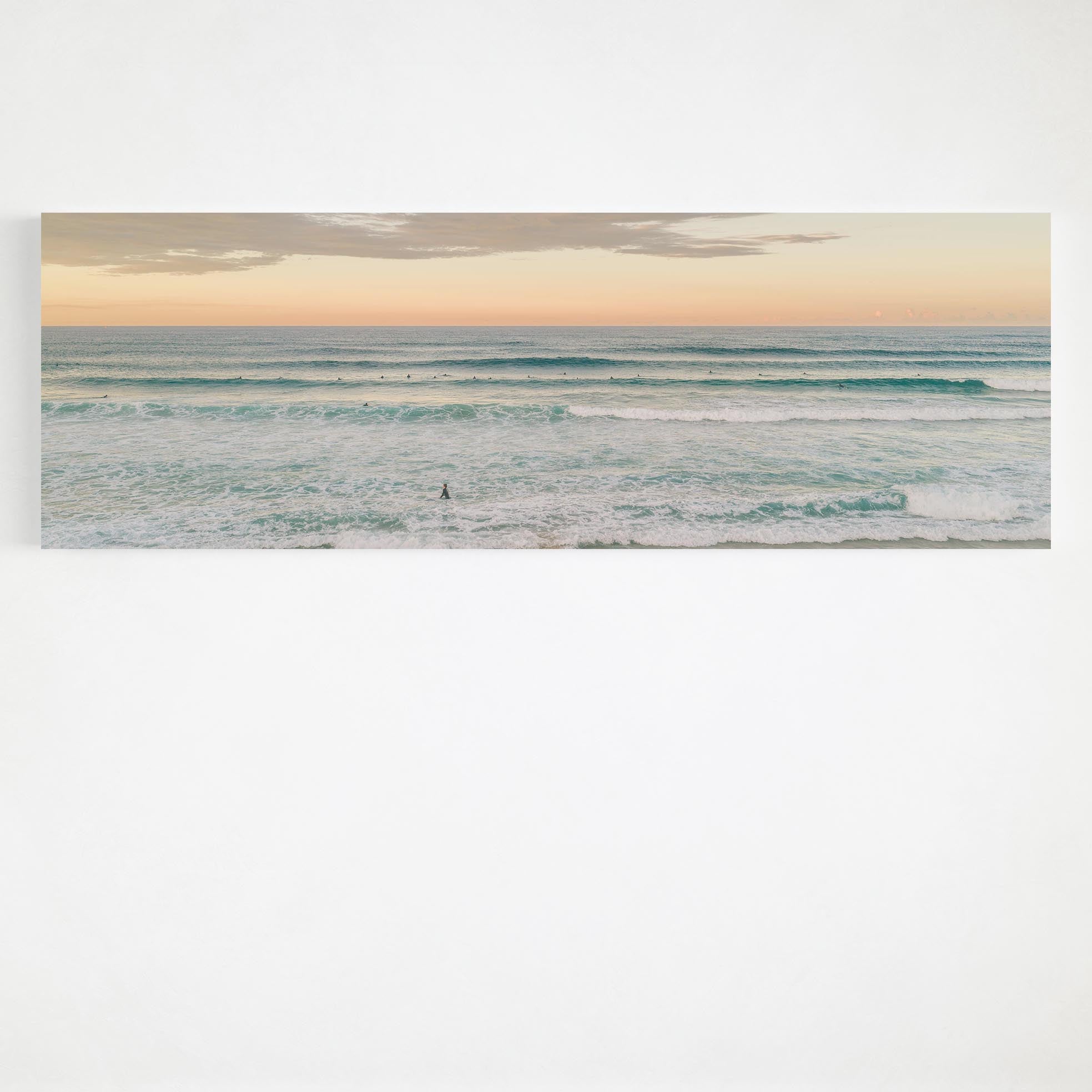 Duranbah aerial canvas wall art collection NSW