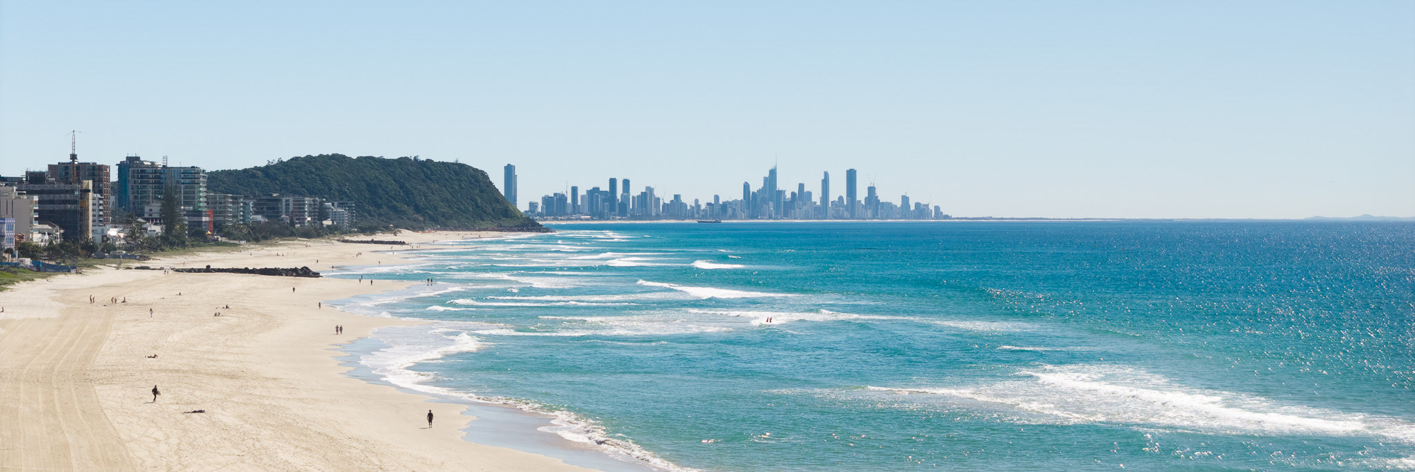 Surfers Paradise Beach Canvas Wall Art QLD