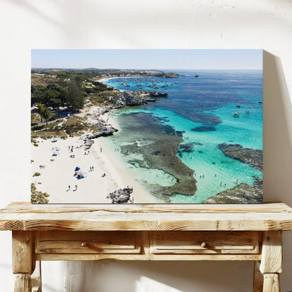 The Basin Rottnest Island Canvas Wall Art