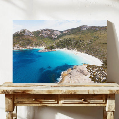 Aerial photograph of Little Beach Albany