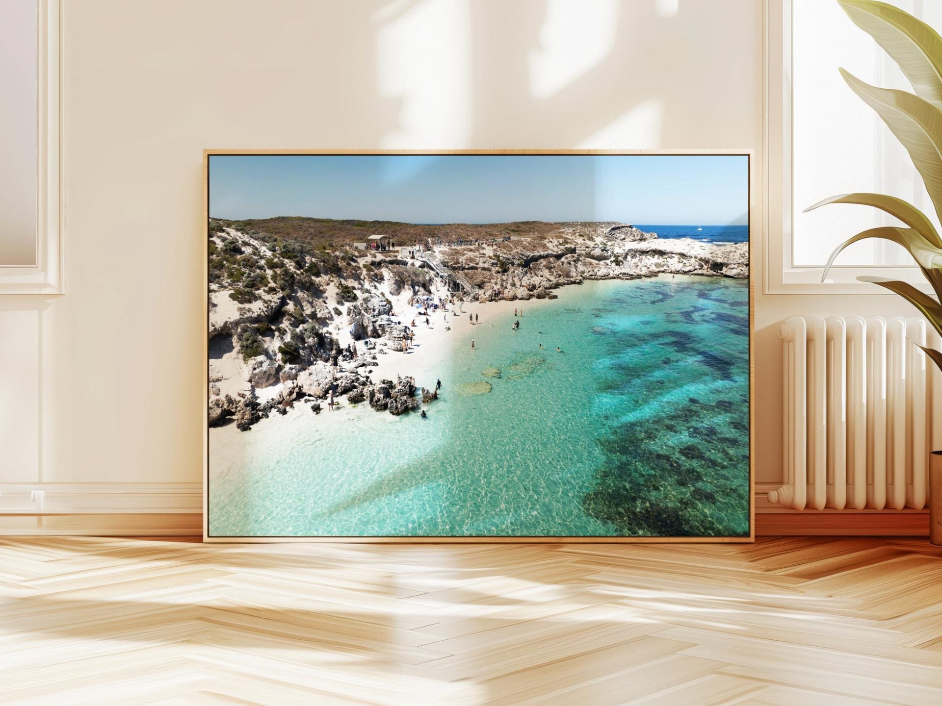 Aerial photograph of Rottnest Island