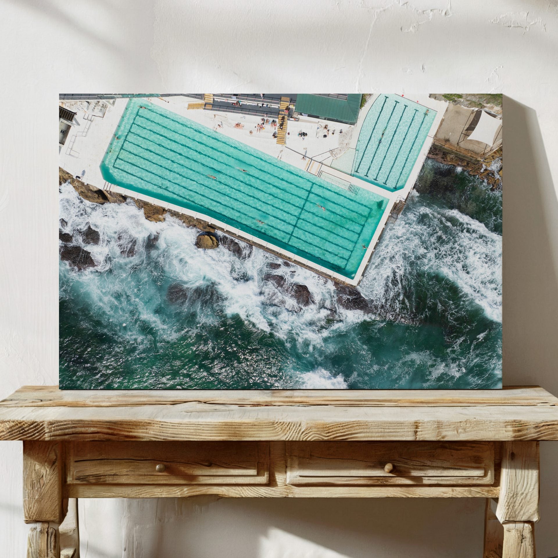 Bondi Icebergs Canvas Wall Art Sydney