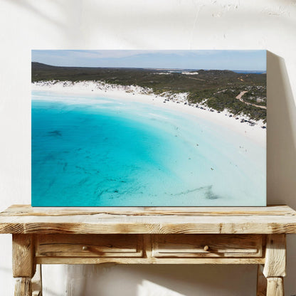 Aerial photograph of Wharton Beach Esperance