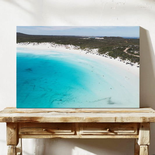 Aerial photograph of Wharton Beach Esperance