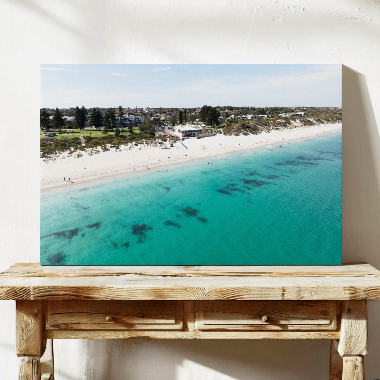 Aerial photograph of Mullaloo Beach Perth