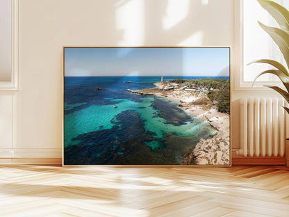 Aerial photograph of The Basin Rottnest Island