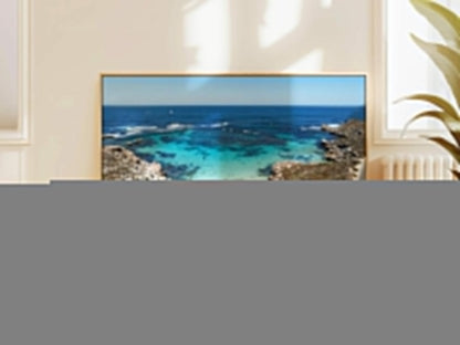Aerial photograph of Little Salmon Bay, Rottnest Island