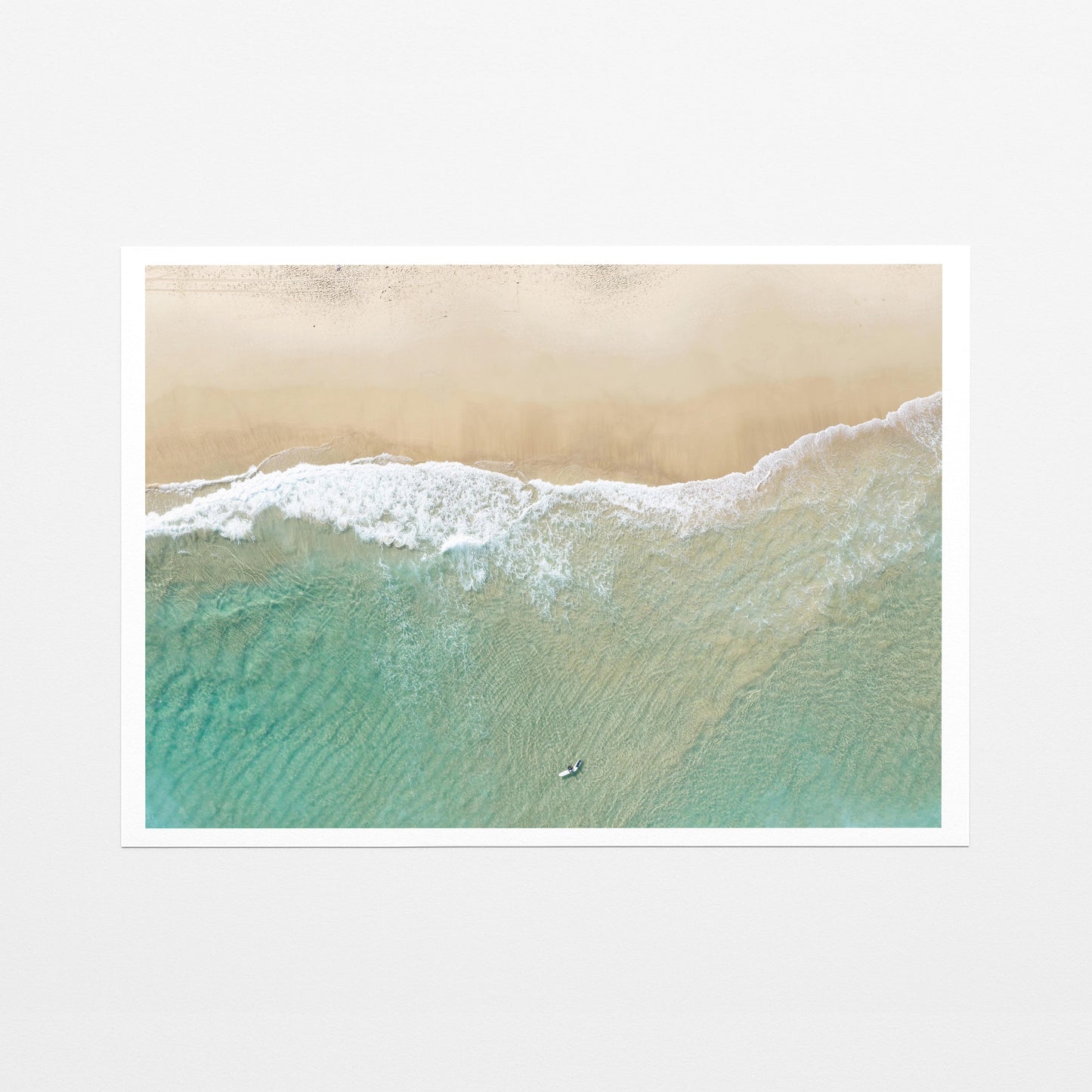 Bondi Beach Shorebreak Fine Art Paper Print