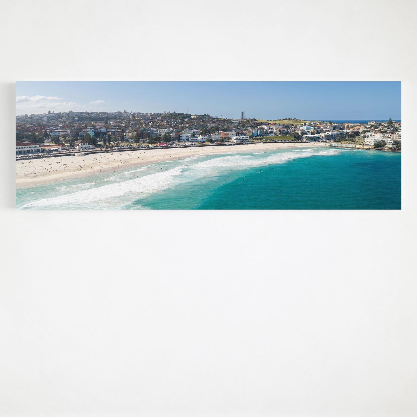 Bondi Beach panoramic canvas wall art Sydney