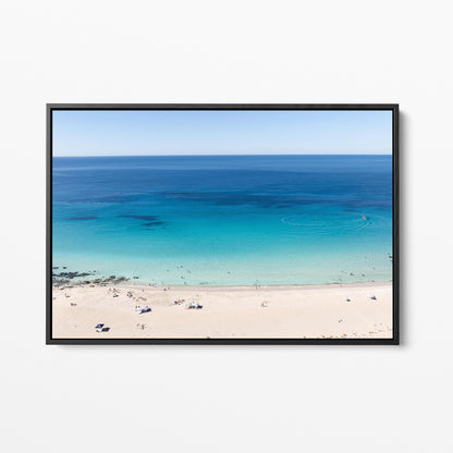 Eagle Bay black framed canvas