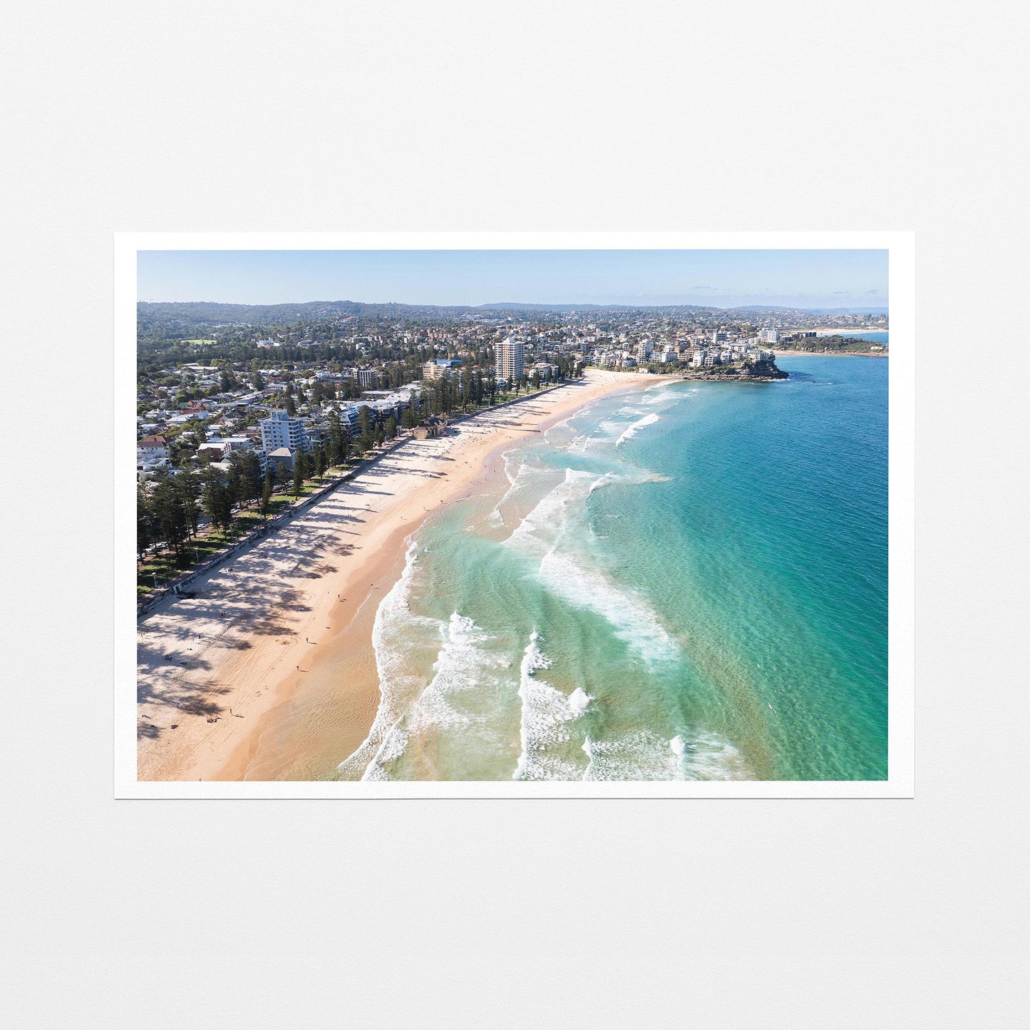 Manly Beach fine art paper print