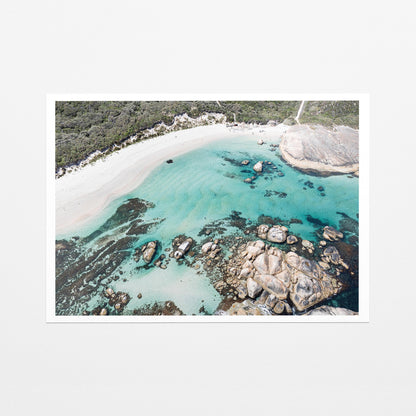 Greens Pool fine art paper print