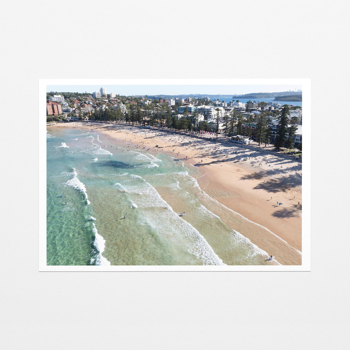 Manly Beach fine art paper print