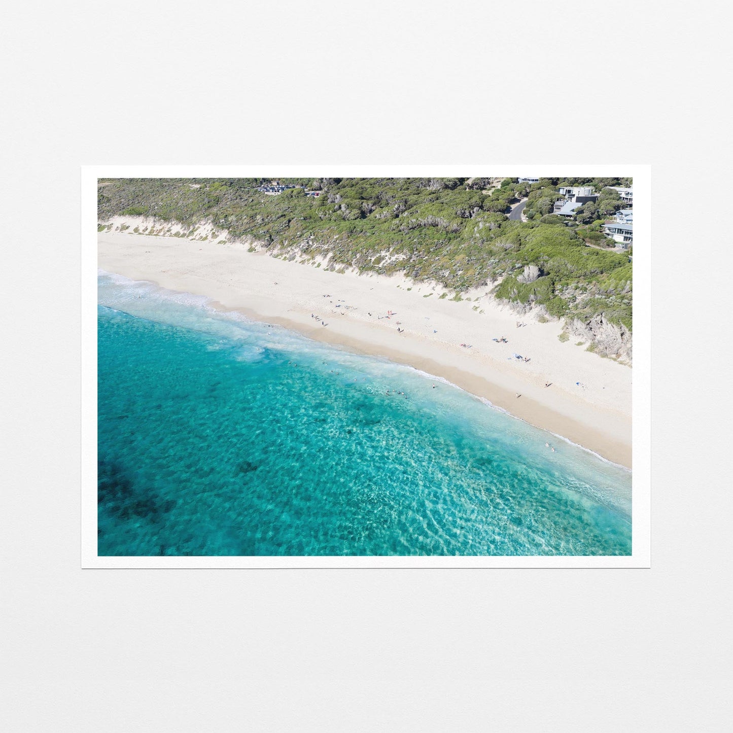 Yallingup coastline fine art paper print