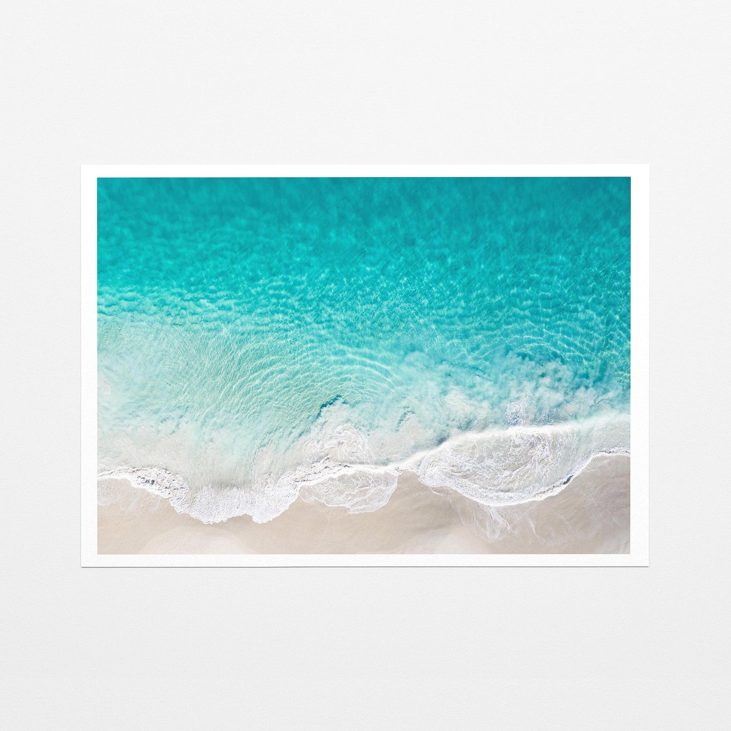 Alkimos ocean waves fine art paper print