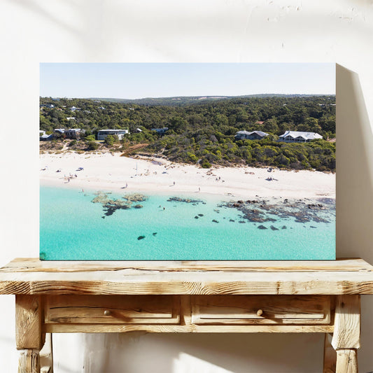 Eagle Bay aerial canvas print Dunsborough WA