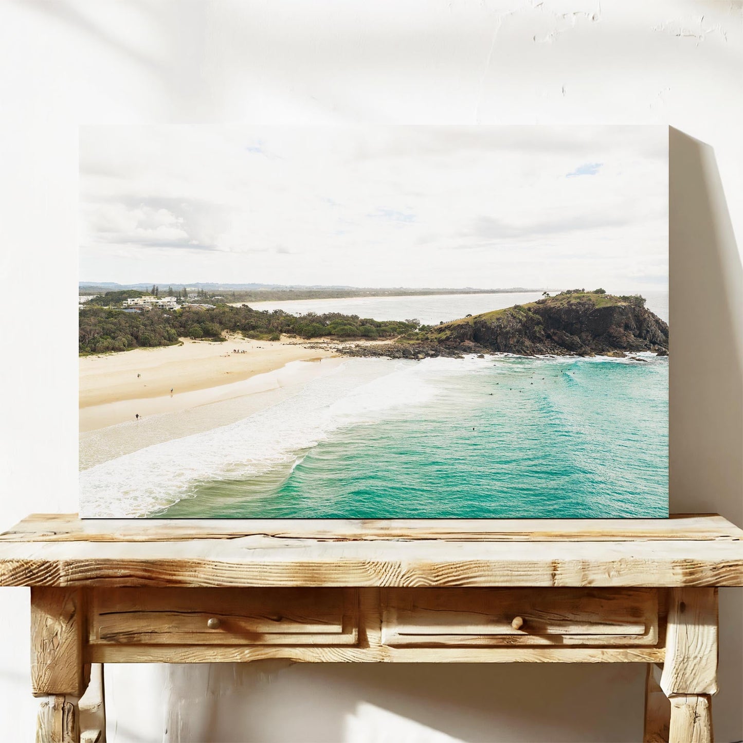 Maggies Beach canvas wall art NSW