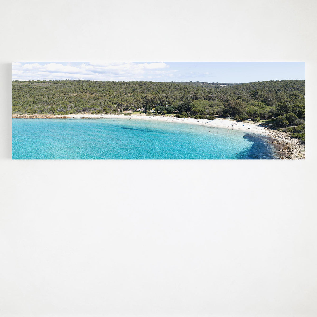 Meelup Beach panoramic canvas wall art Dunsborough WA