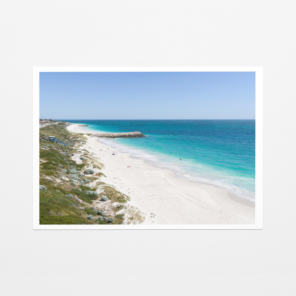 Quinns Rocks jetty fine art paper print