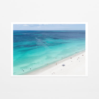 Whitfords Beach fine art paper print