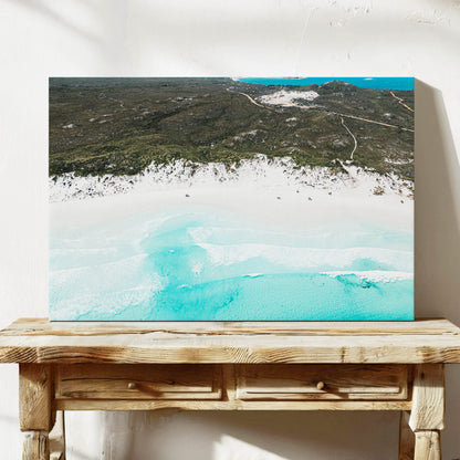 Aerial photograph of Wharton Beach Esperance