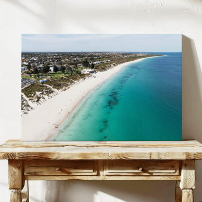 Aerial photograph of Mullaloo Beach Perth
