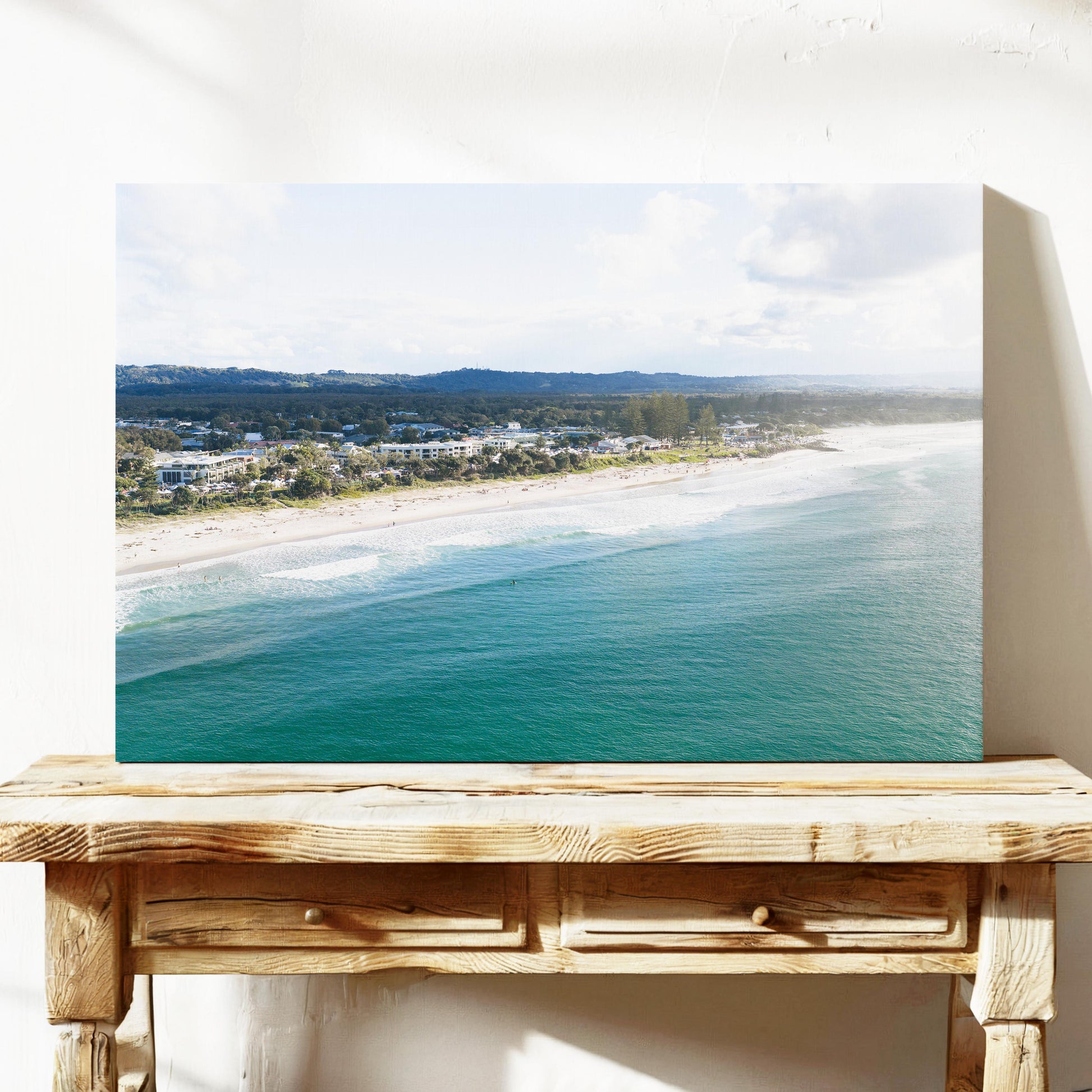 Byron Bay Beachfront Canvas Wall Art NSW