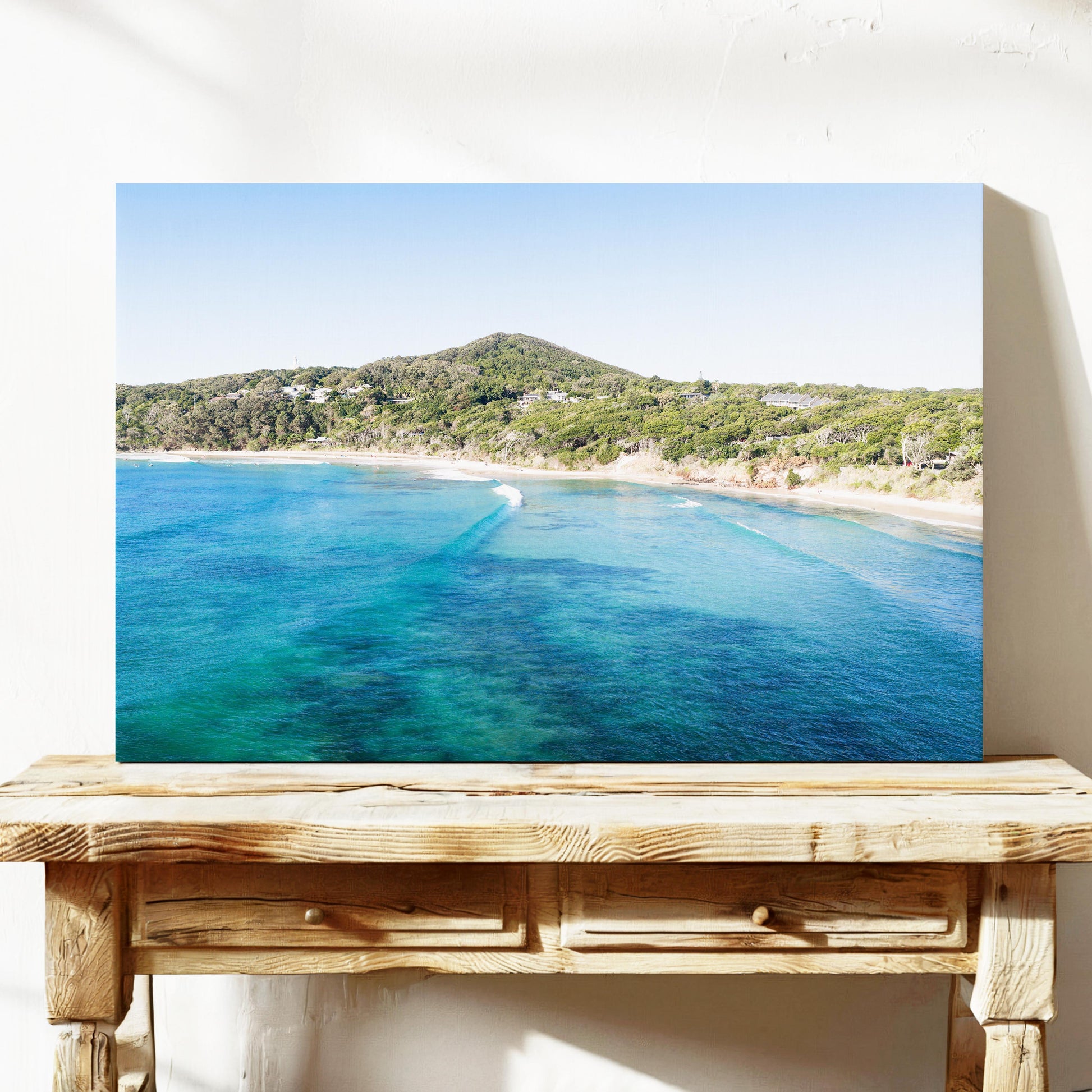 Byron Bay Headland Canvas Wall Art NSW