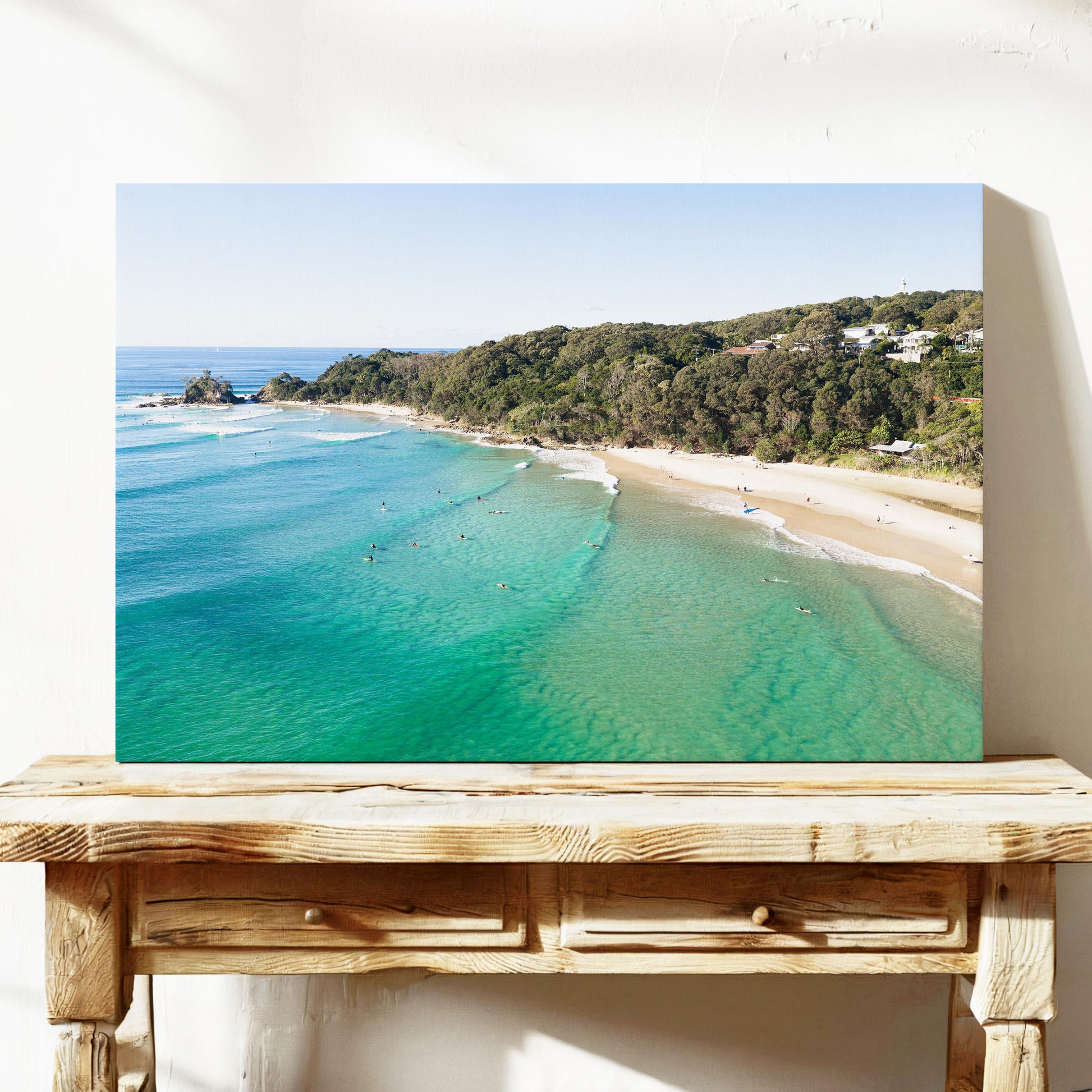 Wategos Beach Surfers Wall Art Byron Bay NSW