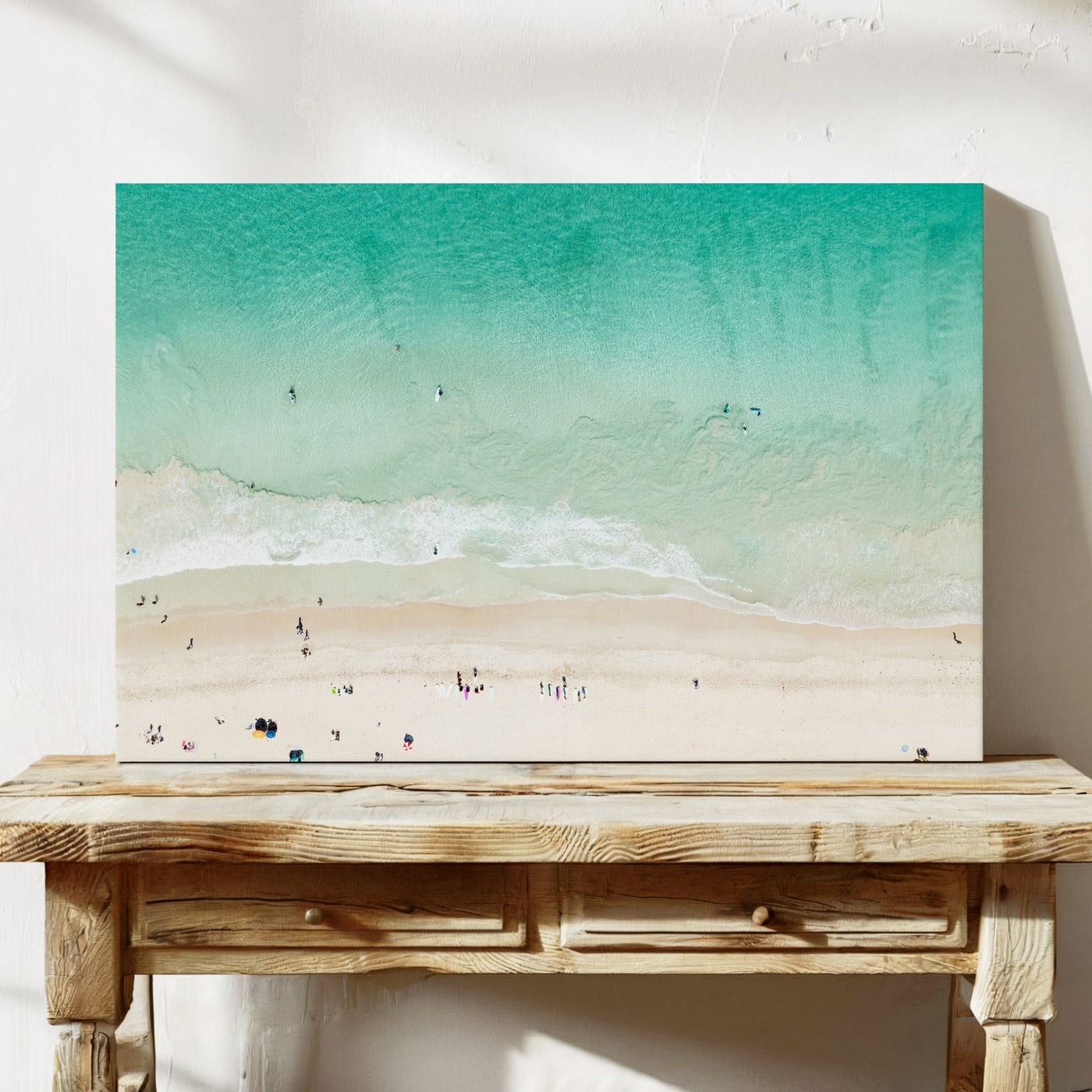 Scarborough Beach Surfer Canvas Artwork