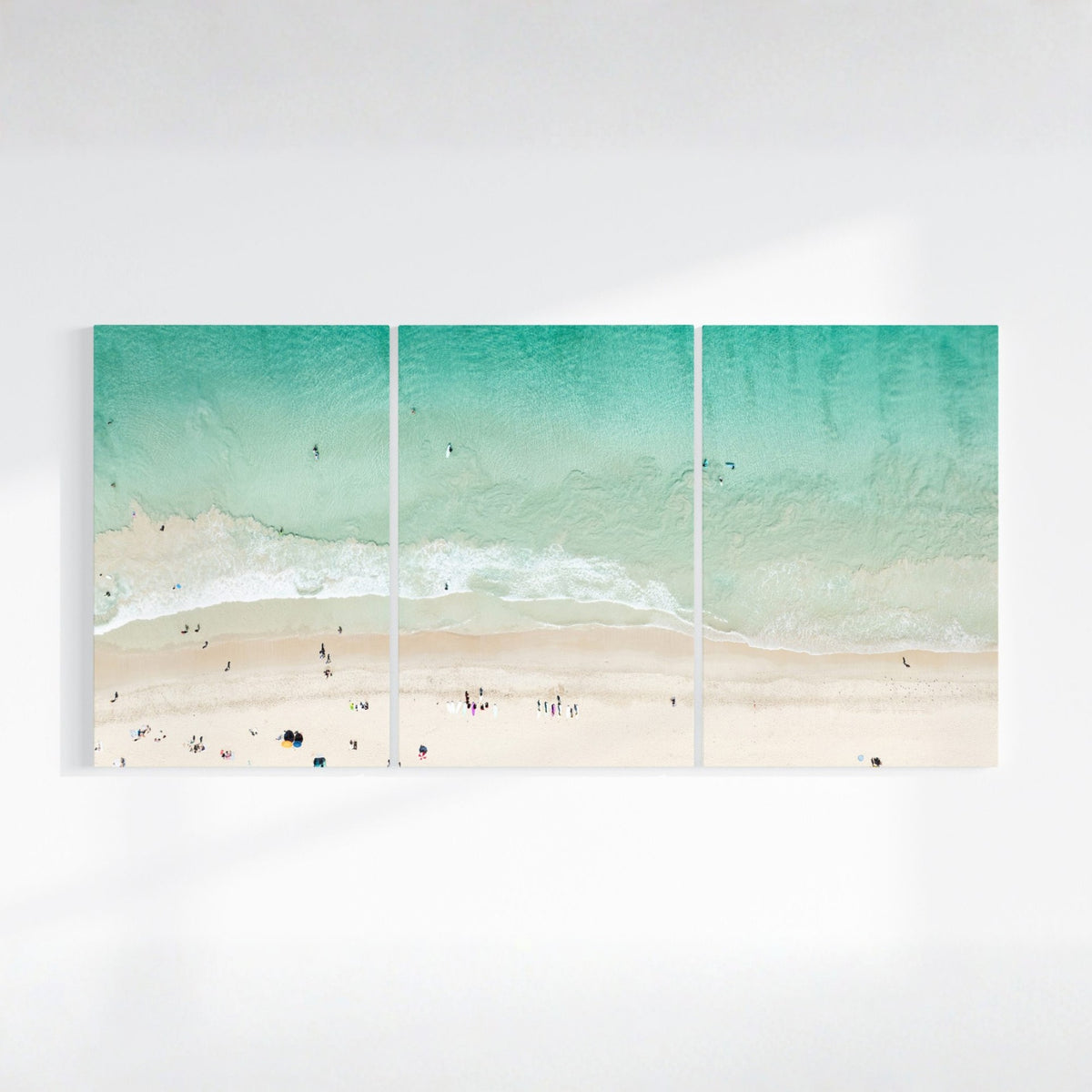 Ocean Photography Three Piece Canvas Wall Art image 0
