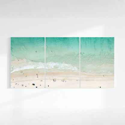 Ocean Photography Three Piece Canvas Wall Art image 0