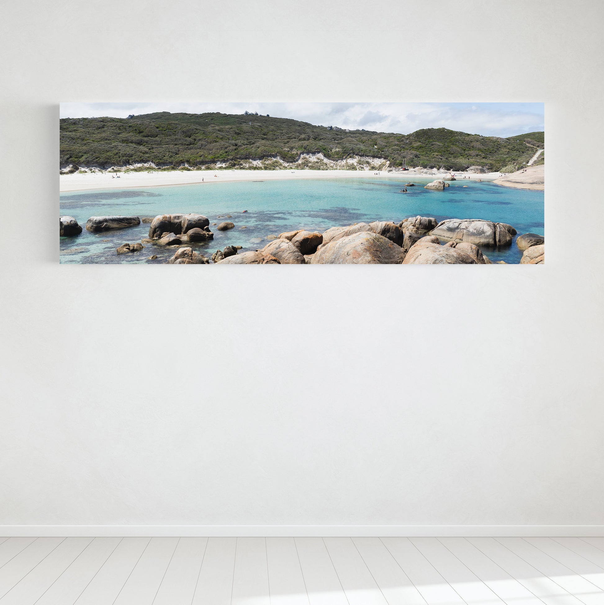 Panoramic Greens Pool canvas