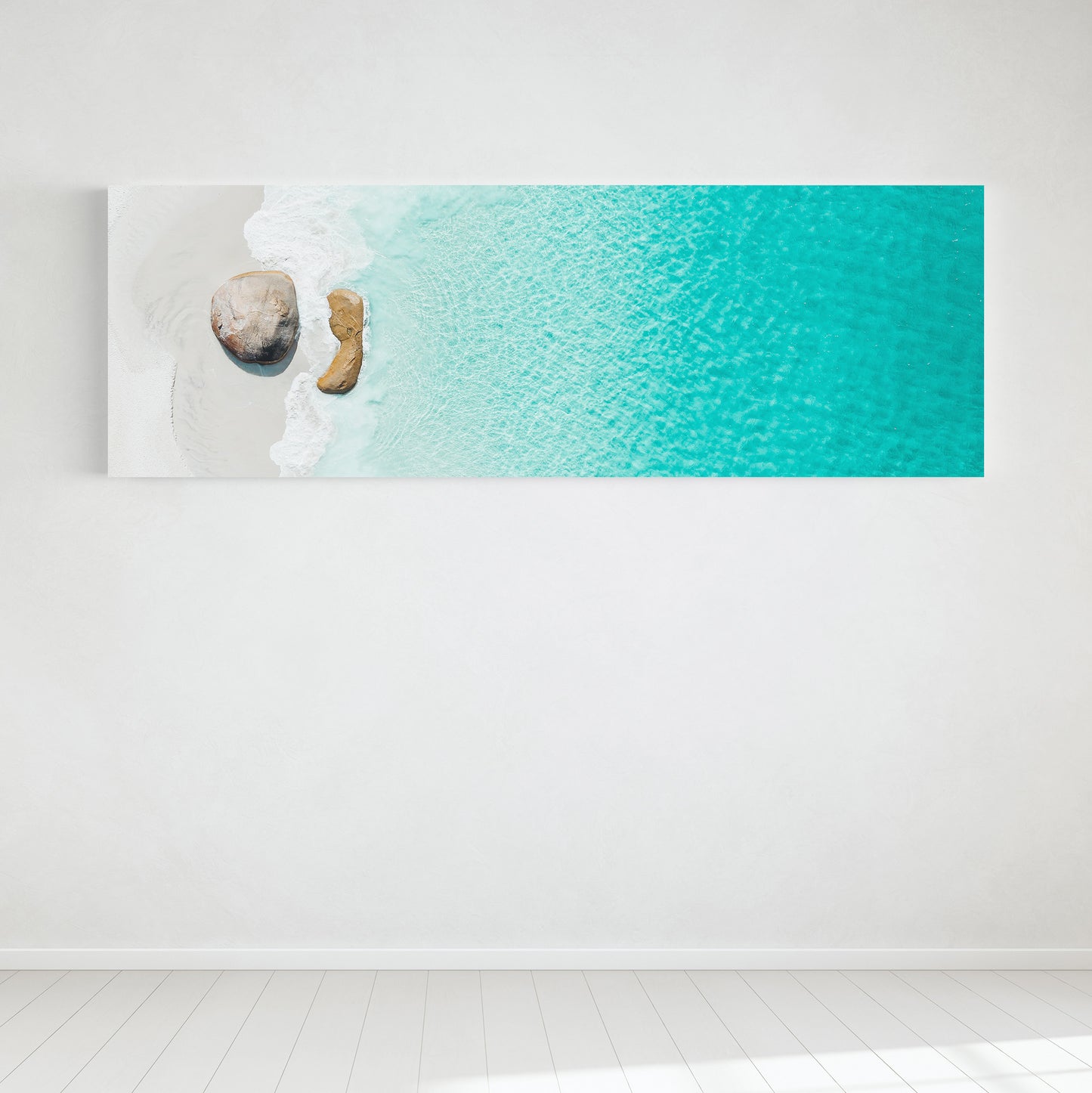 Panoramic Little Beach, Albany canvas