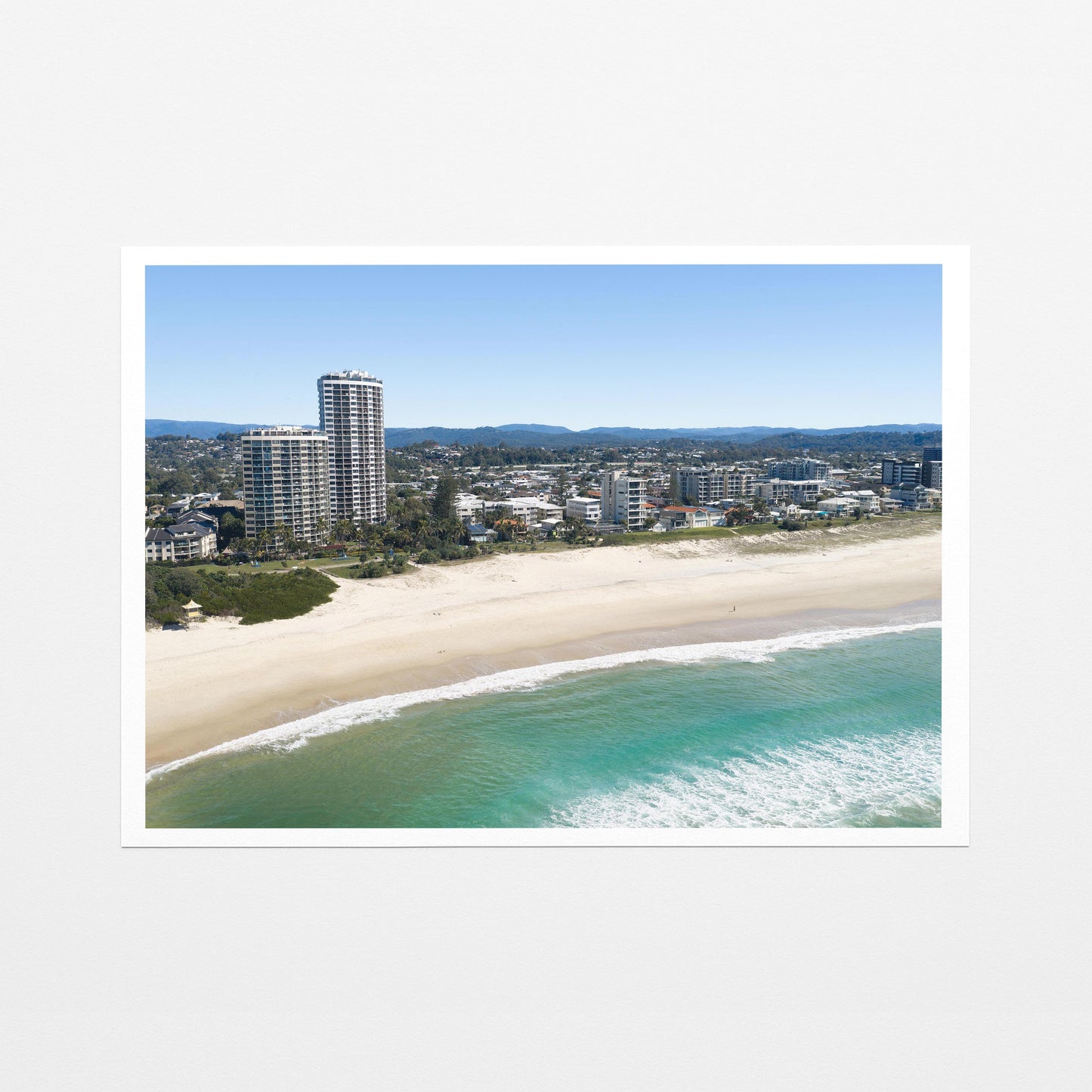 Palm Beach highrise Fine Art Paper Print