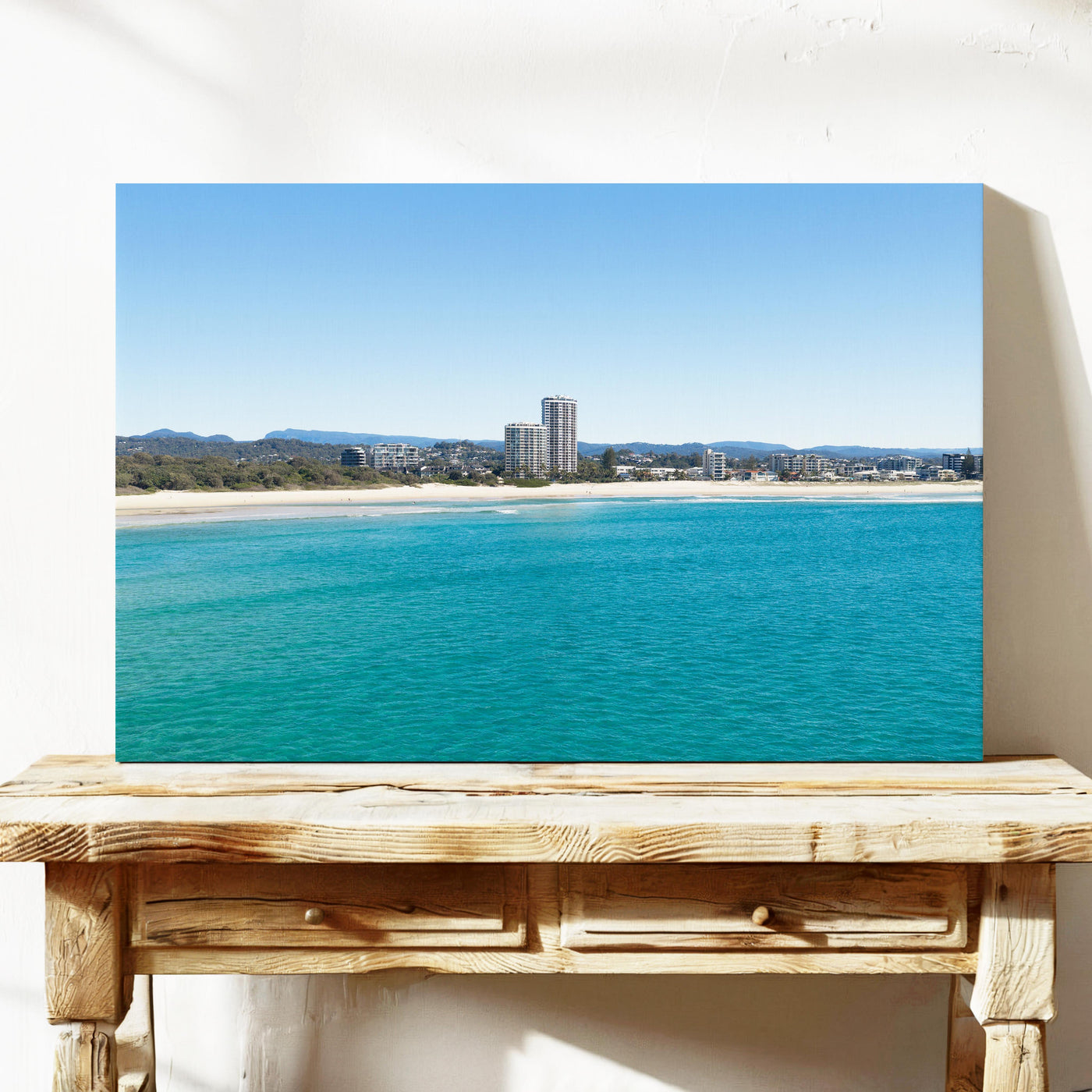 Palm Beach Skyline Canvas Wall Art QLD