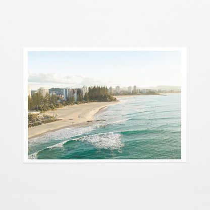 Rainbow Bay fine art paper print