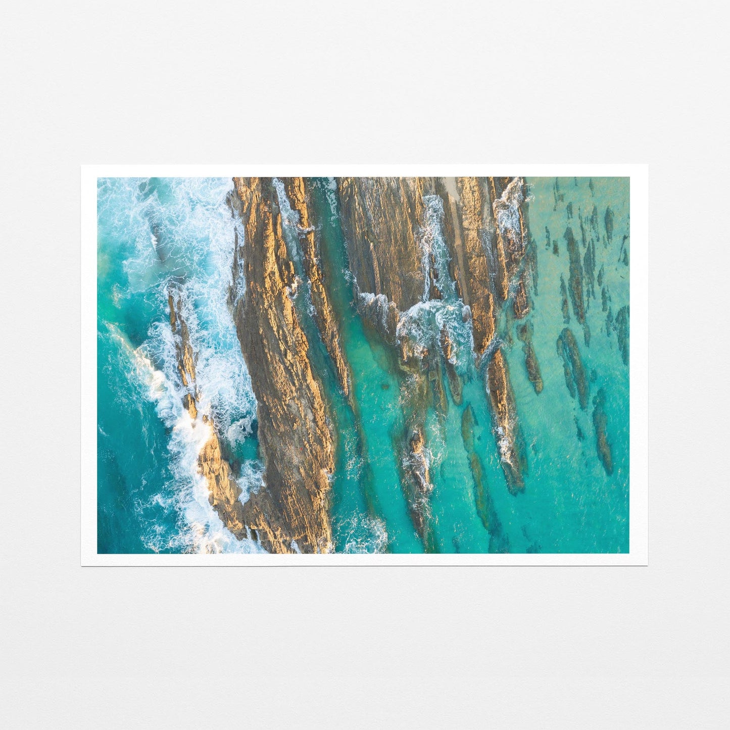 Snapper Rocks reef fine art paper print