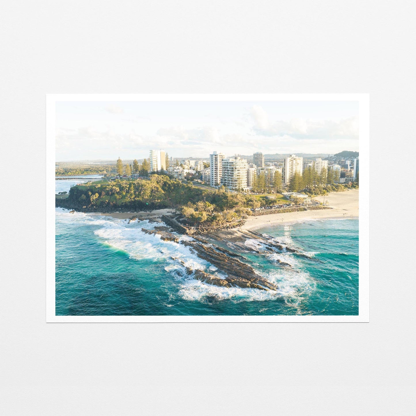 Snapper Rocks fine art paper print