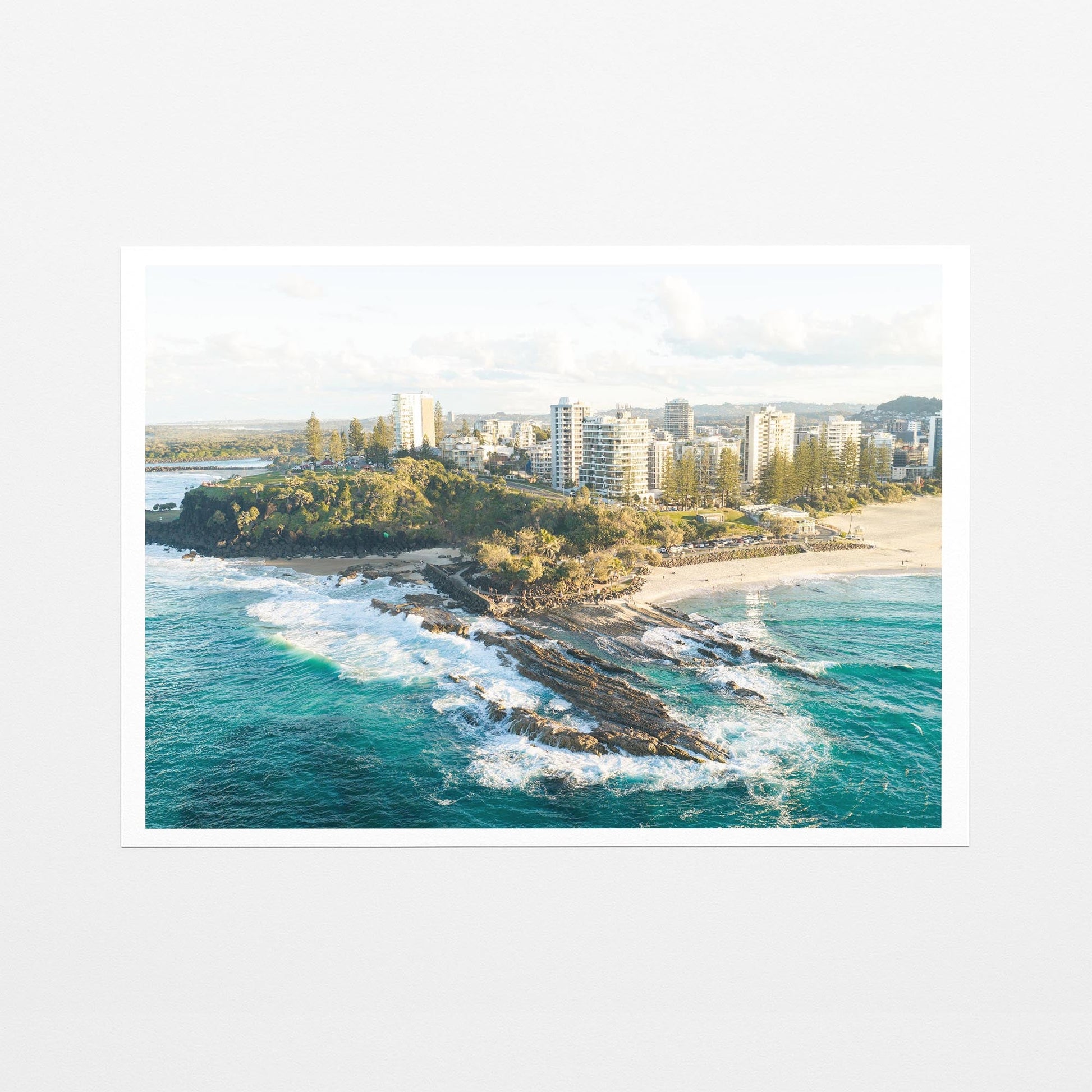 Snapper Rocks fine art paper print