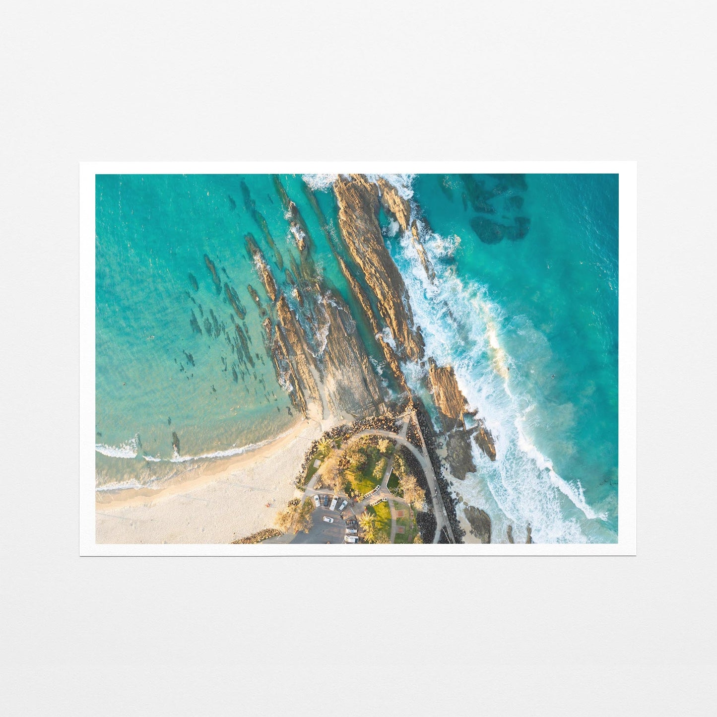 Snapper Rocks fine art paper print