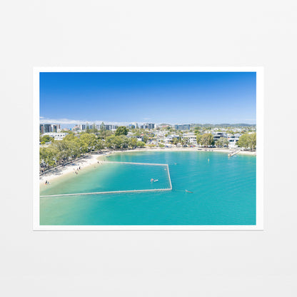 Tallebudgera Creek Swimming Area Wall Art fine art paper print
