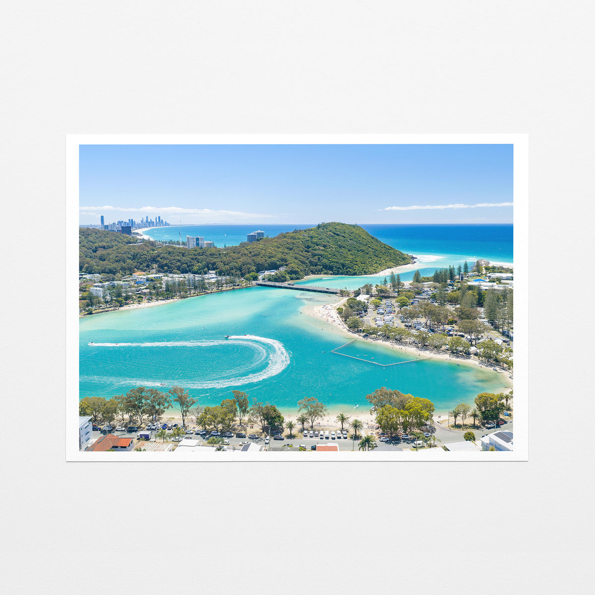 Tallebudgera Creek Currents Canvas Print fine art paper print